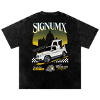 Washed black Vatican City Racing Catholic shirt, I finished the race back