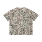 Tree Camo Pray More Catholic shirt, plain back flat lay